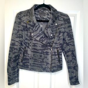 Marrakech - Moto Jacket - Black Pearl Dye - Size: XS